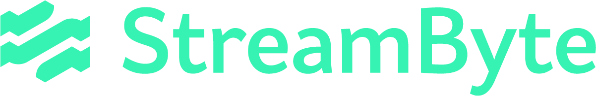 StreamByte logotype.